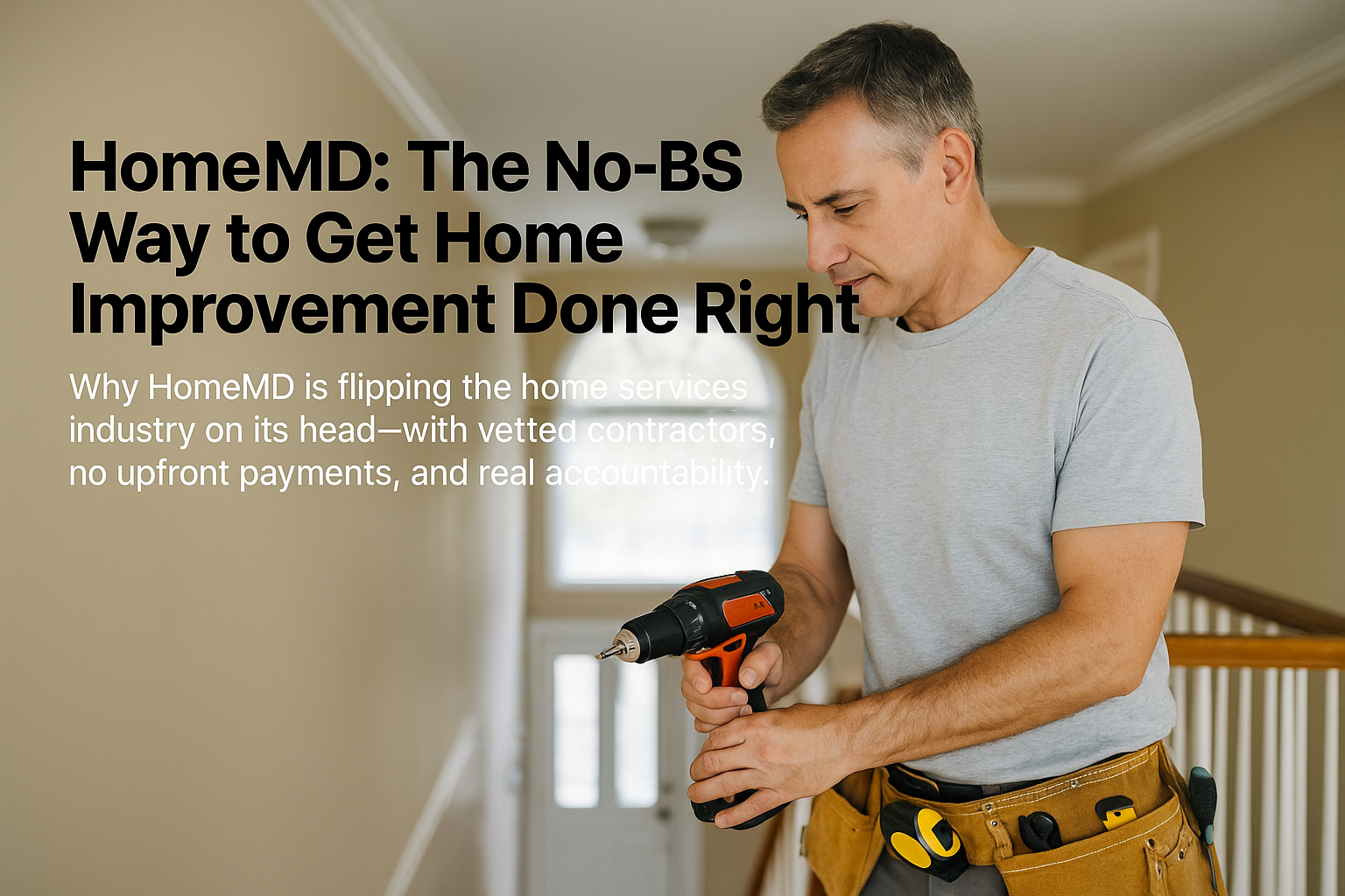 HomeMD: The No-BS Way to Get Home Improvement Done Right